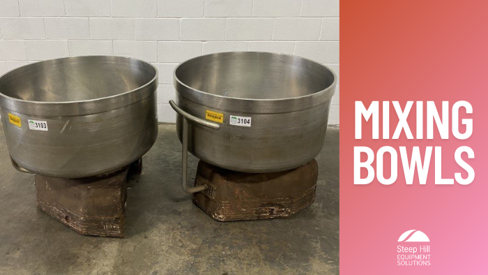 Used Esmach SS Mixing Bowls
