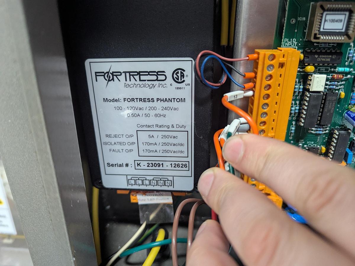 Used Fortress Metal Detector