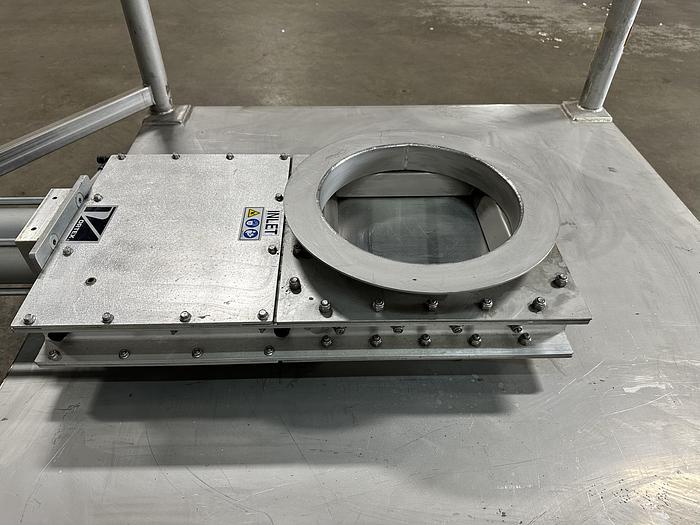 Used Vortex Pneumatic Tote Cage