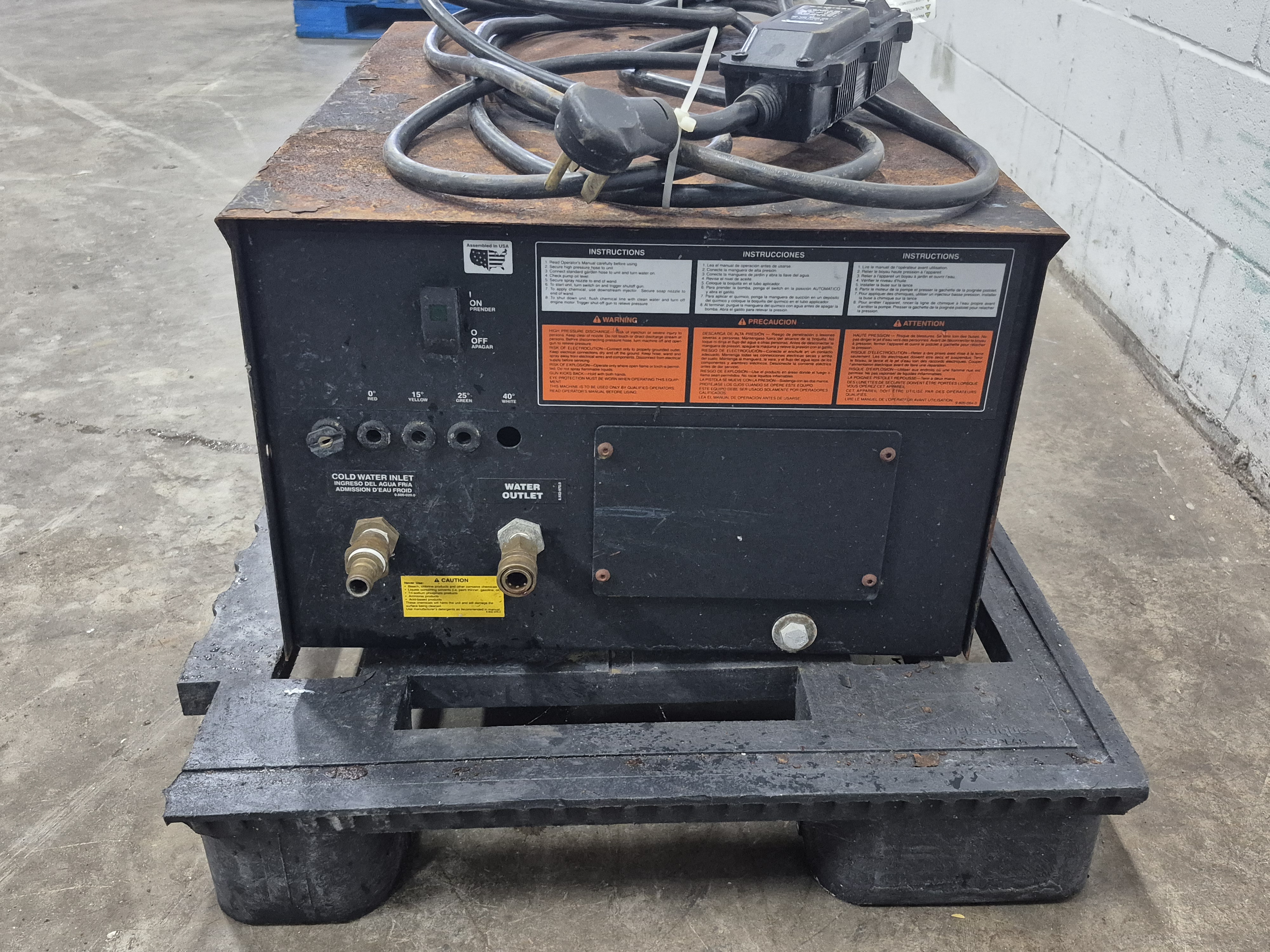 Used Karcher Electric Pressure Washer