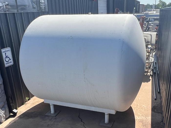 Used 3000 Gallon Horizontal Insulated Dairy Tank