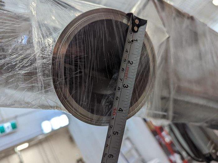 Used Hansaem Inclined Auger Conveyor