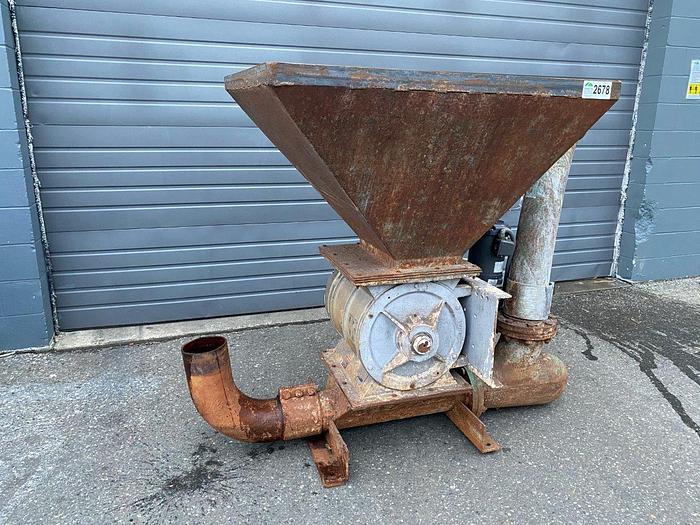 Used MAC MD139 Multi-Duty Airlock Valve with Feed Hopper