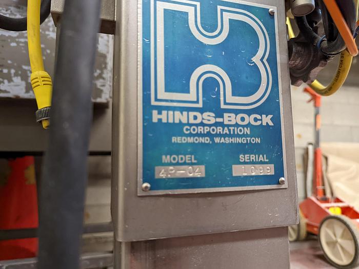 Used Hinds-Bock 4P-04 Filler Depositor