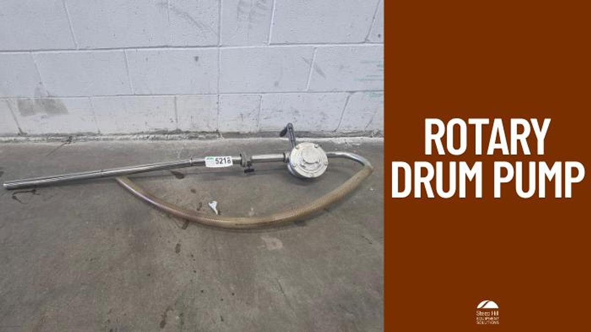 Used Rotary Drum Pump