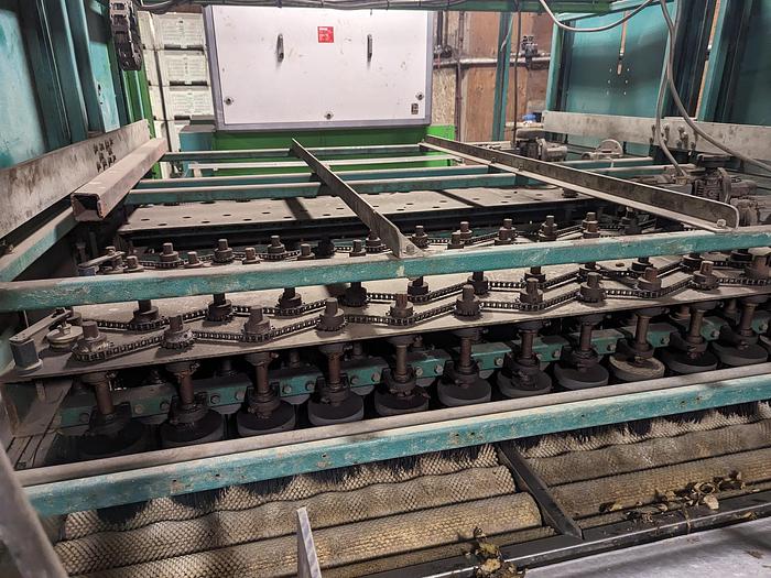 Used Pumpkin Squash Inspection & Cleaning Line