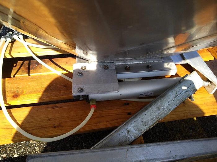 Used 160 Gallon Hopper with Pneumatic Gate