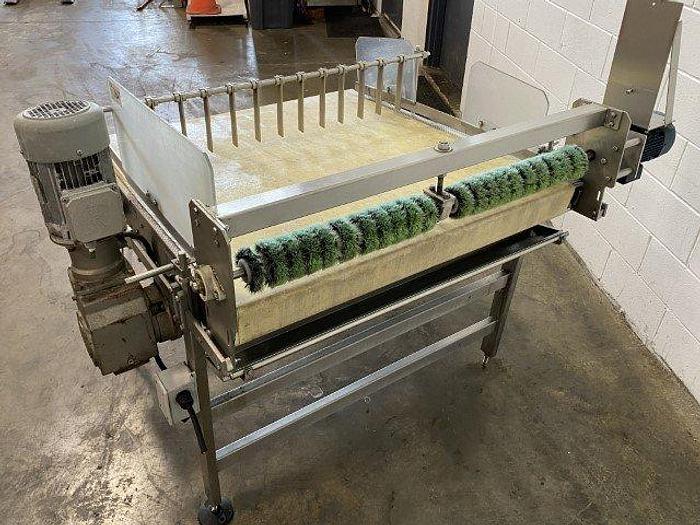 Used SIG-Transver 4' Flat Belt Conveyor