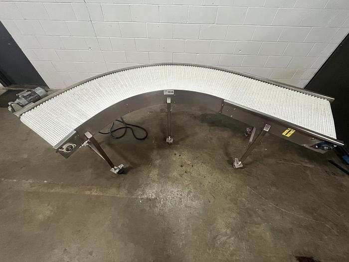 Used 11'6 Curved Conveyor