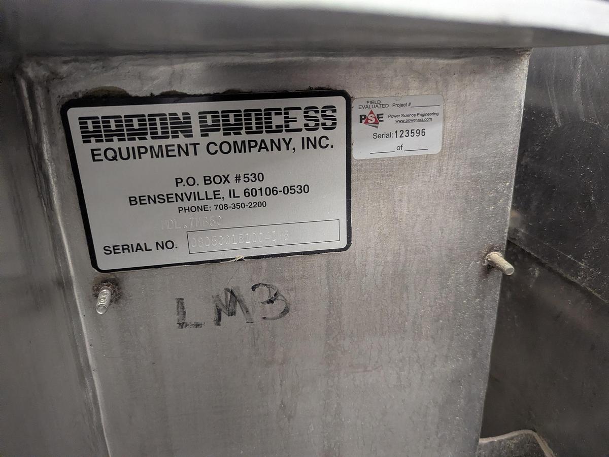 Used Aaron Process IMB-150 Industrial Ribbon Mixer