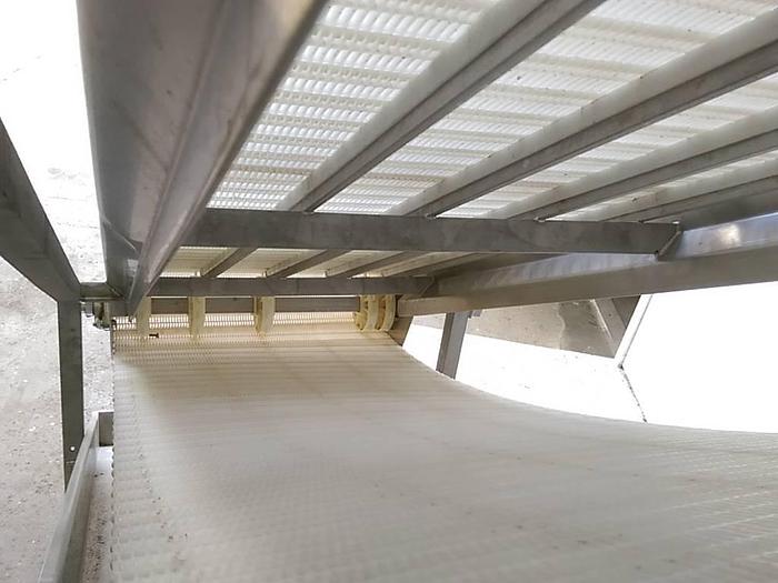 Used 7' Incline Conveyor 26" Wide