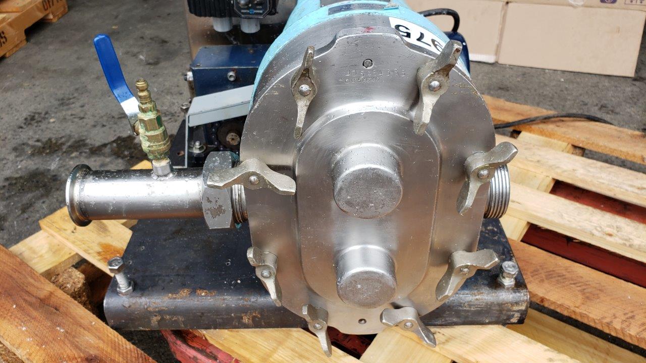 Used Waukesha Model 55 Positive Displacement Rotary Pump