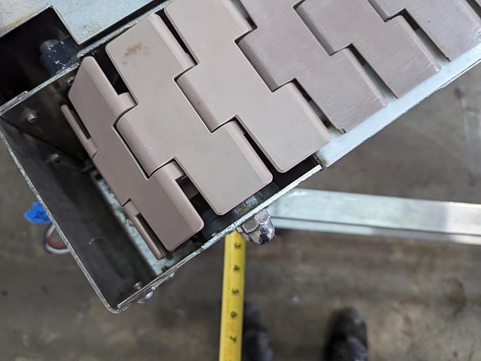 Used 90° Curved Tabletop Conveyor