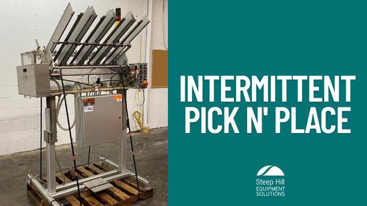 Used MGS IPP-490DD Intermittent Pick n' Place