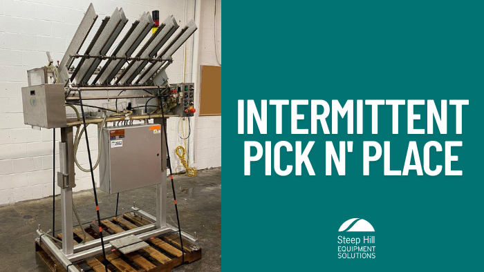 Used MGS IPP-490DD Intermittent Pick n' Place