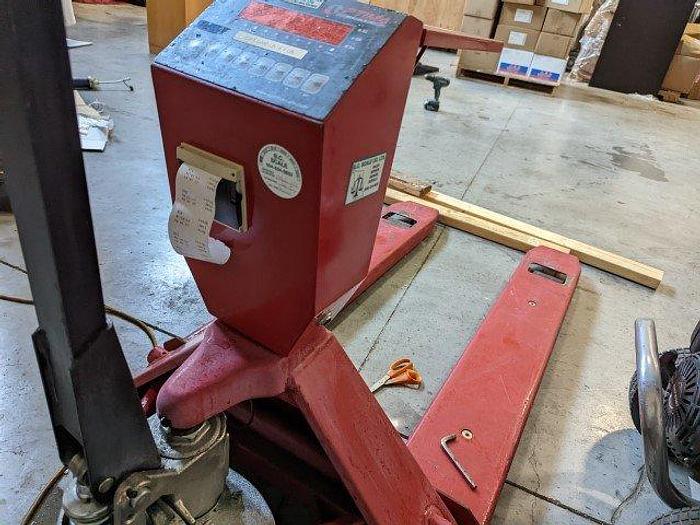 Used Optima OP-900A Pallet Jack Scale