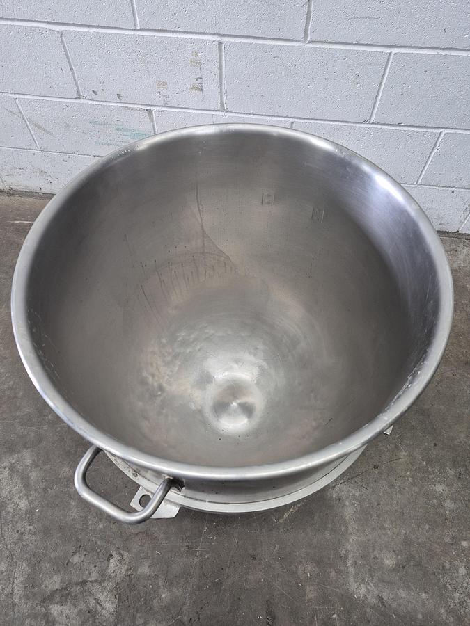 Used Hobart 140 Qt. Mixing Bowl with Dolly