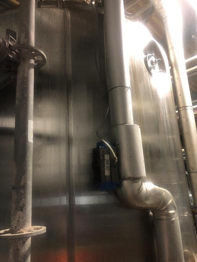 Used 10,000L Glycol-Cooled Jacketed Tank