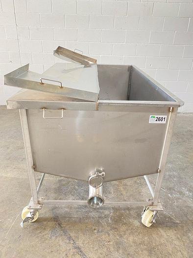 Used 150 Gallon Covered Holding Tank