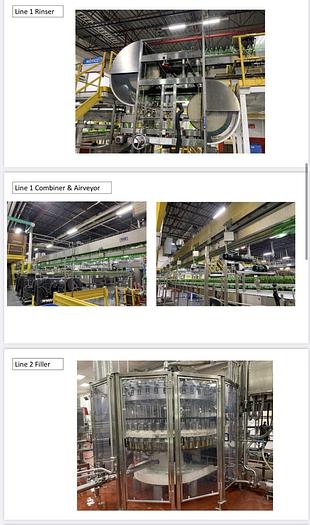 Used Bottling Line