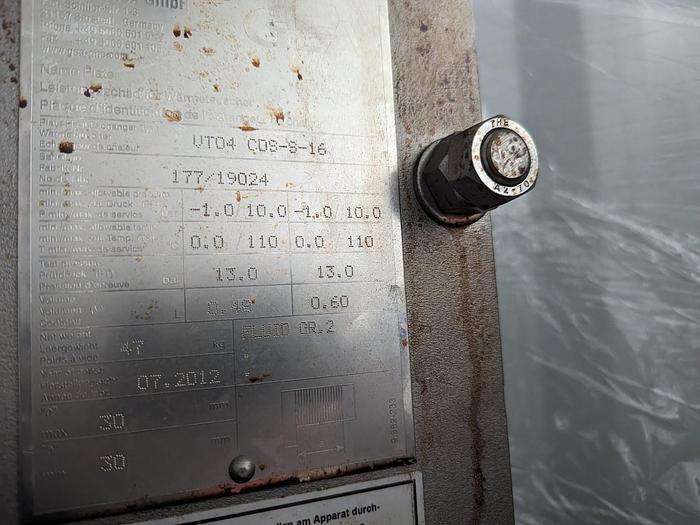 Used Stephan UMSK 24 E Jacketed Mixer & Emulsifier