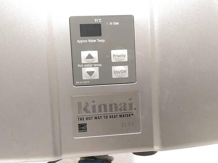 Used Rinnai Tankless Water Heater