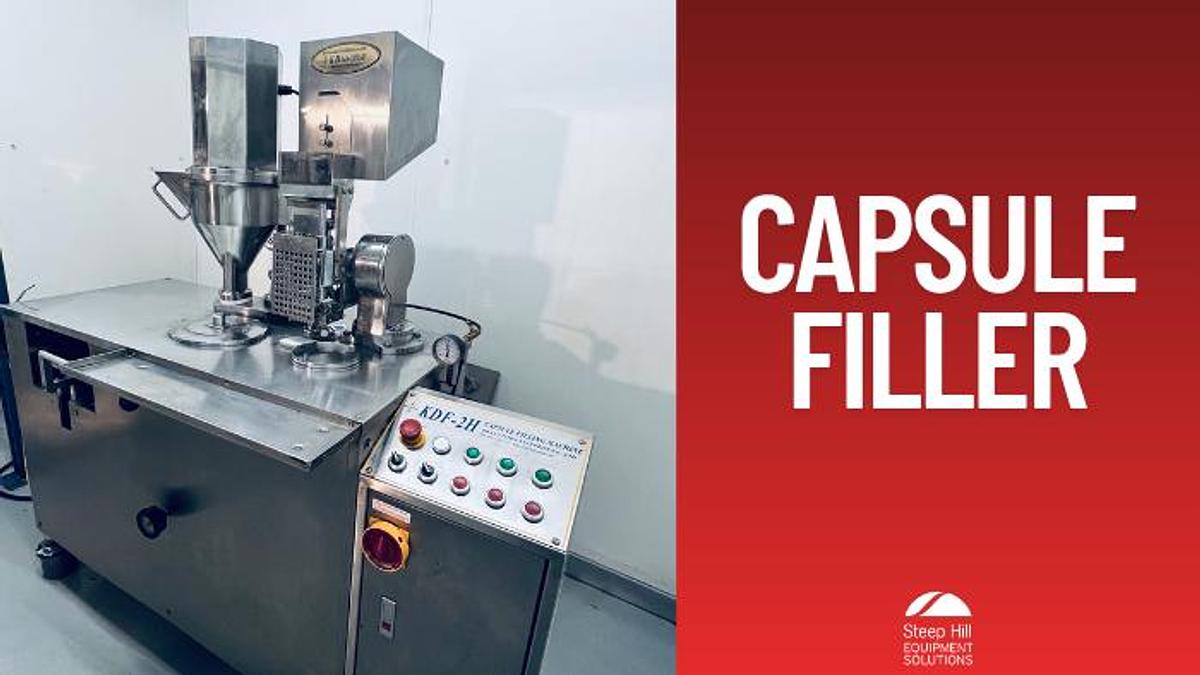 Used Semi-Automatic Capsule Filling Machine