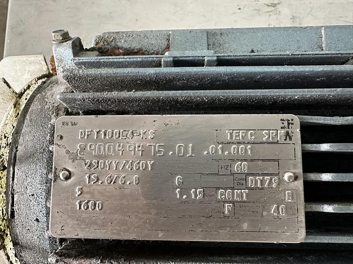 Used Sew-Eurodrive 5 HP Motor w/ Gear Reducer