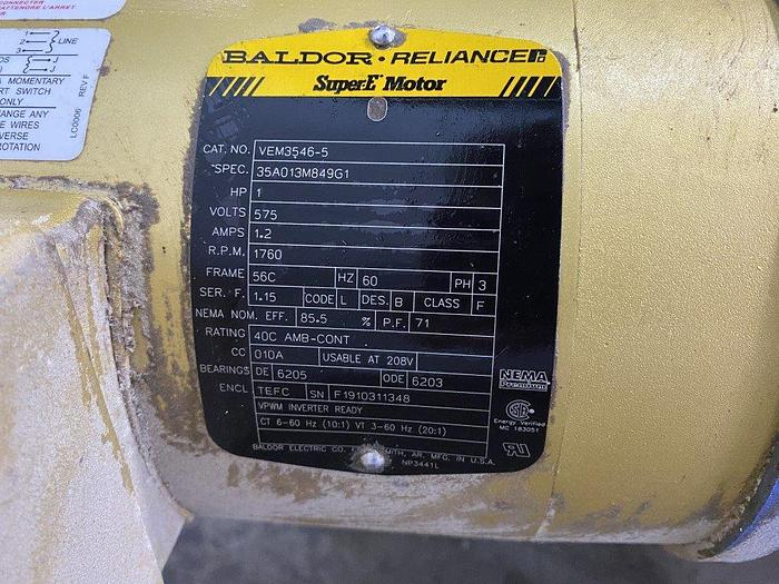 Used Kice Cyclone Collector & Rotary Airlock