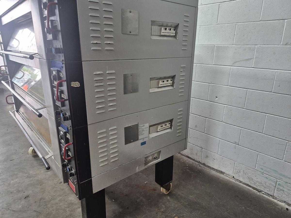 Used Bongard M3I 4-Deck Commercial Electric Oven