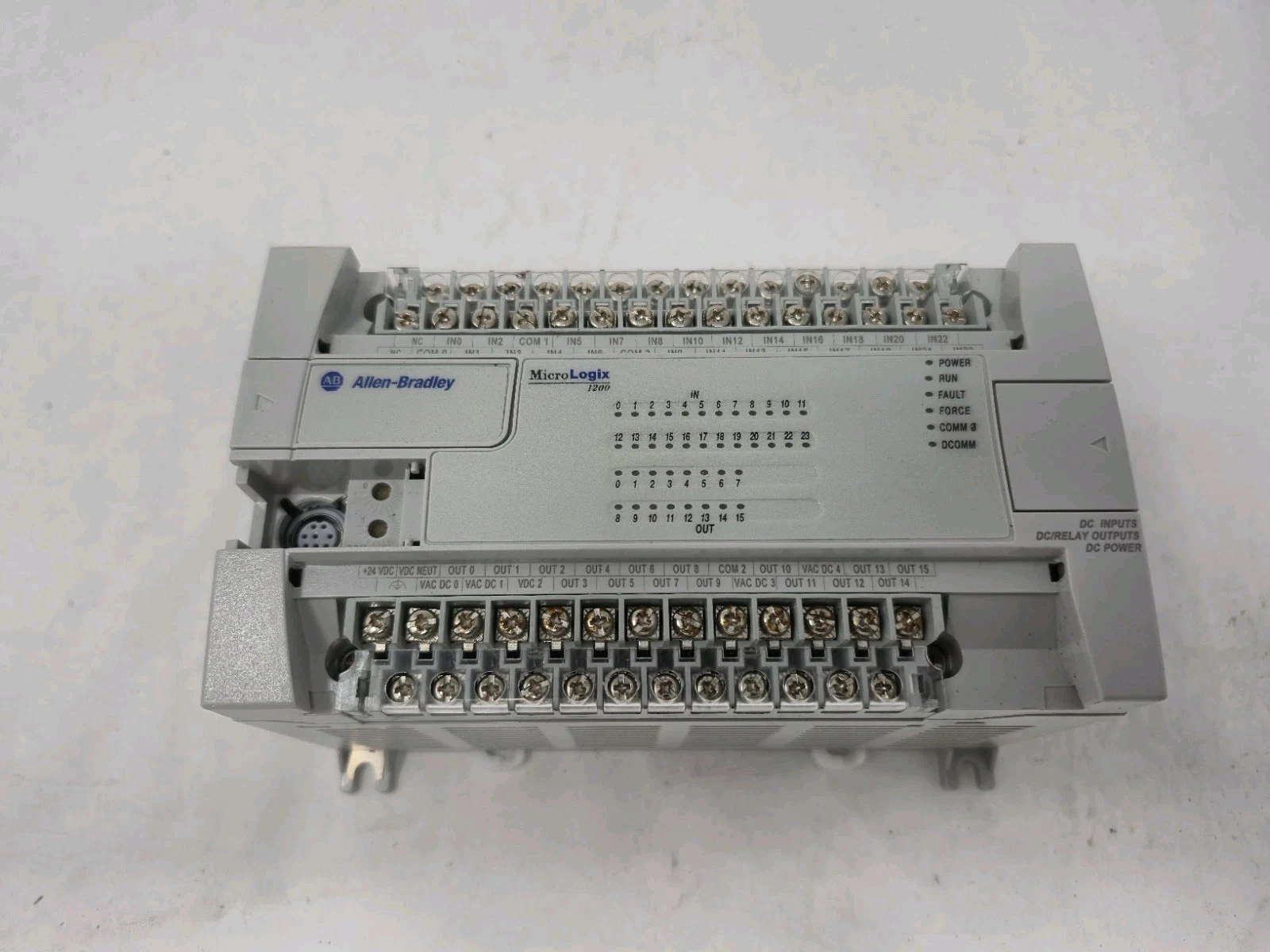 Used Allen-Bradley 1762-L40BXB 40-Point Programmable Logic Controller