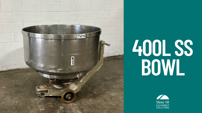 Used 400L Stainless Steel Bowl