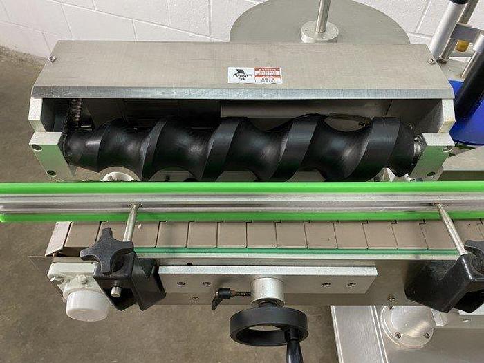 Used Bottle Labelling Station