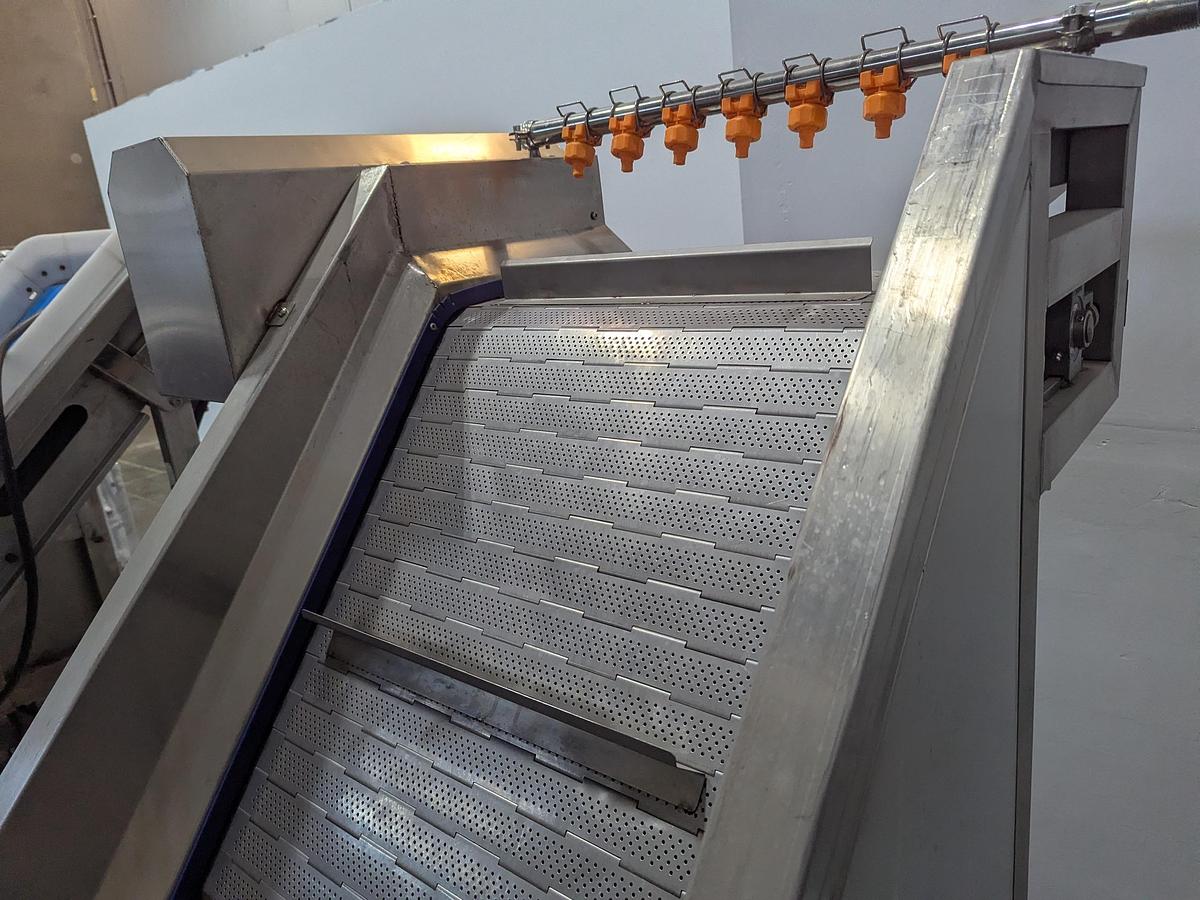 Used  SS Rinsing Conveyor