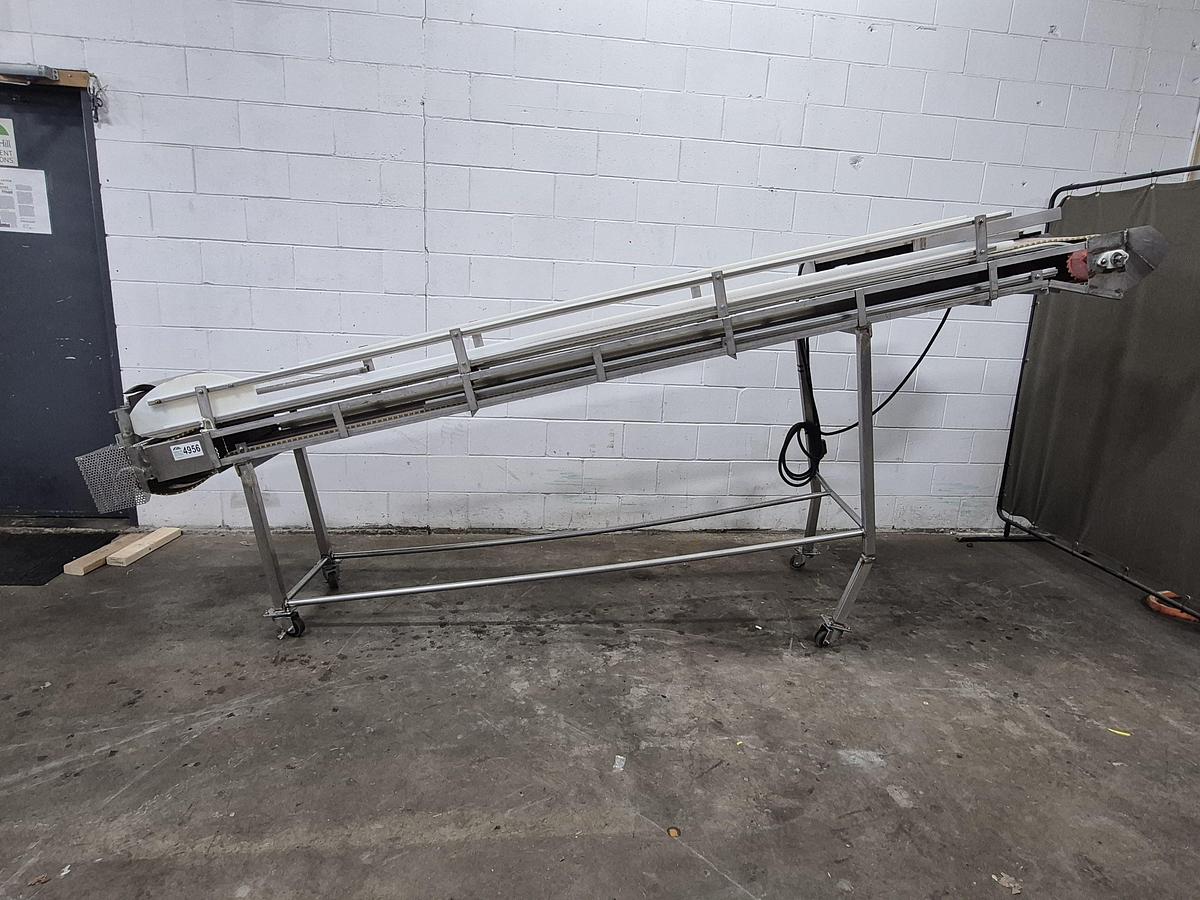 Used 13.5" Incline Modular Conveyor