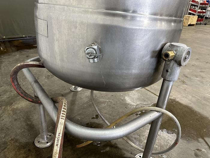 Used Crown Steam 60 Gallon Steam Kettle DLT-60
