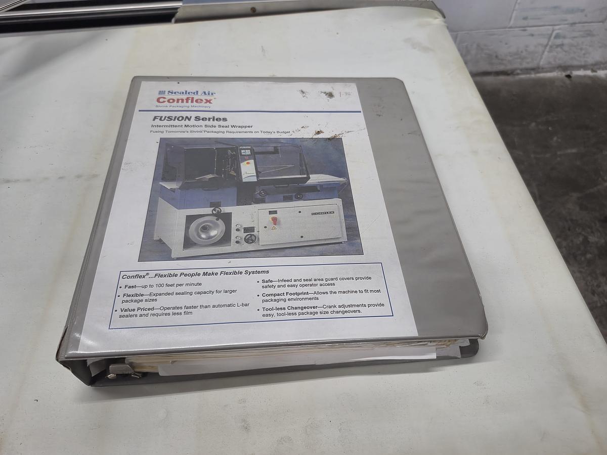 Used Conflex Fusion Automatic Side Seal Shrink Wrapper