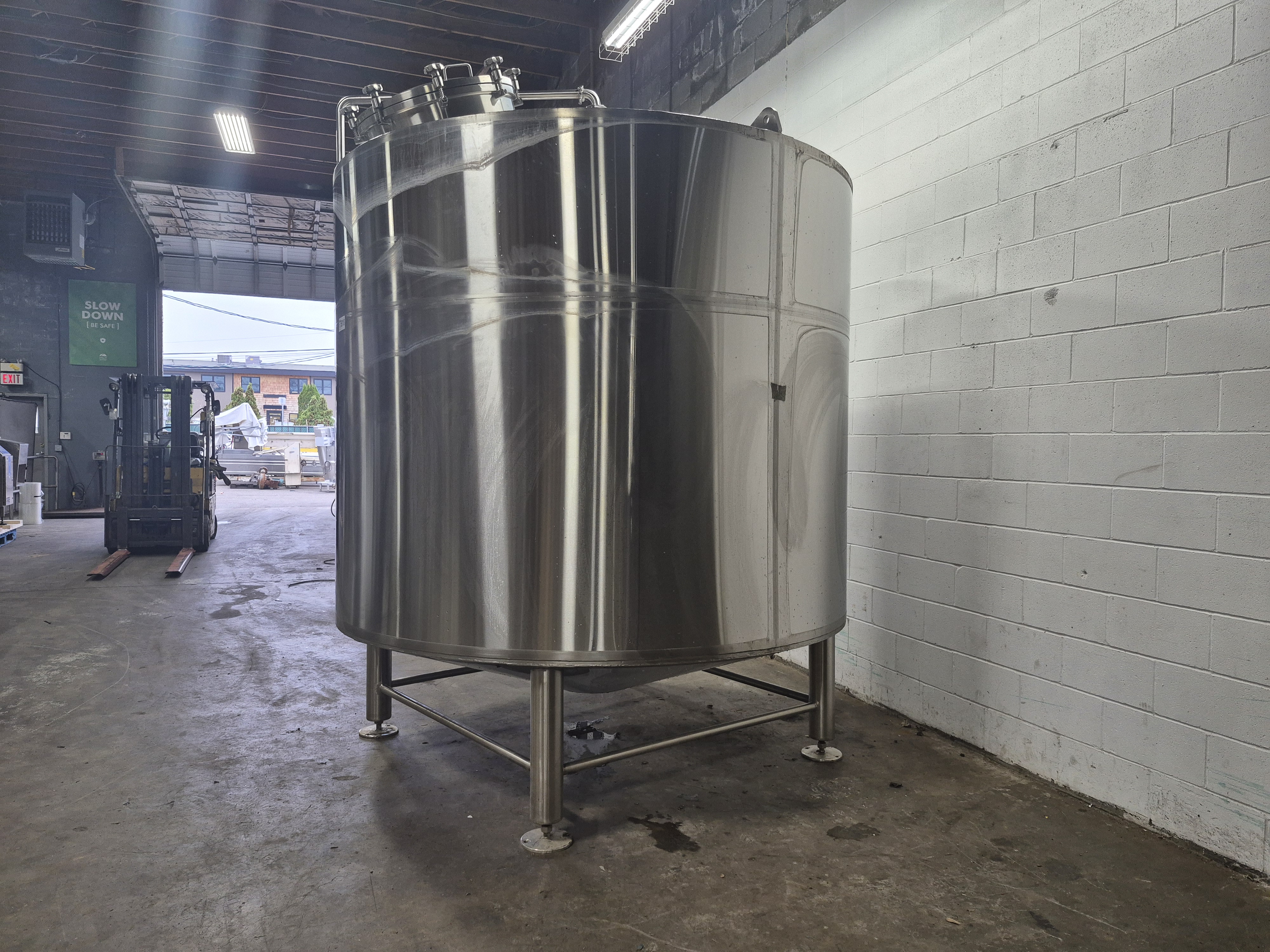 Used Sidmac 7000 Liter Jacketed Tank 