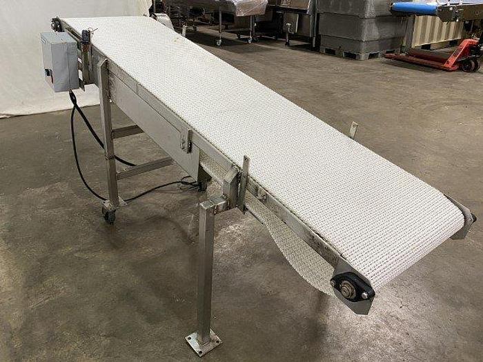 Used 7.5' Long Incline Conveyor