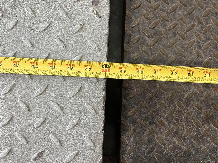 Used Western WPW 44-5 Floor Scale with Ramp