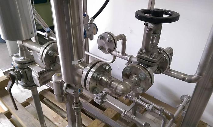 Used Clextral Steam Trap / Valve / Pump Assembly