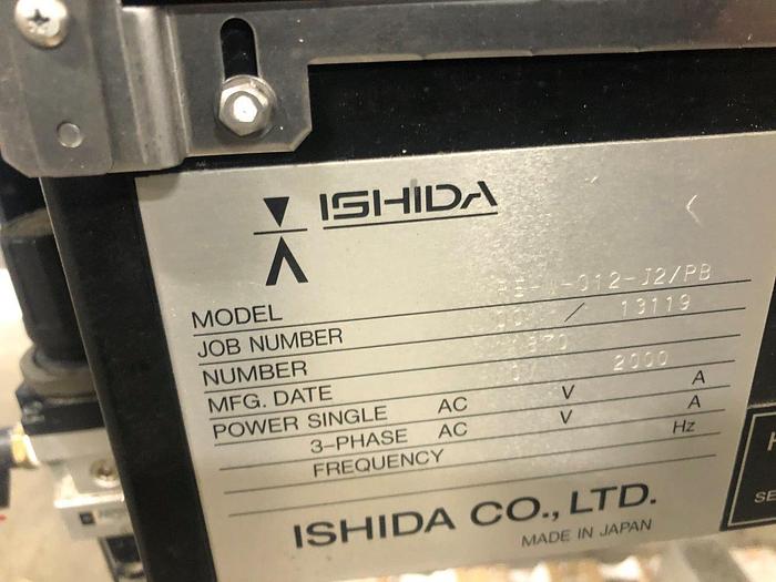 Used Ishida Checkweigher & Air-Jet Rejector