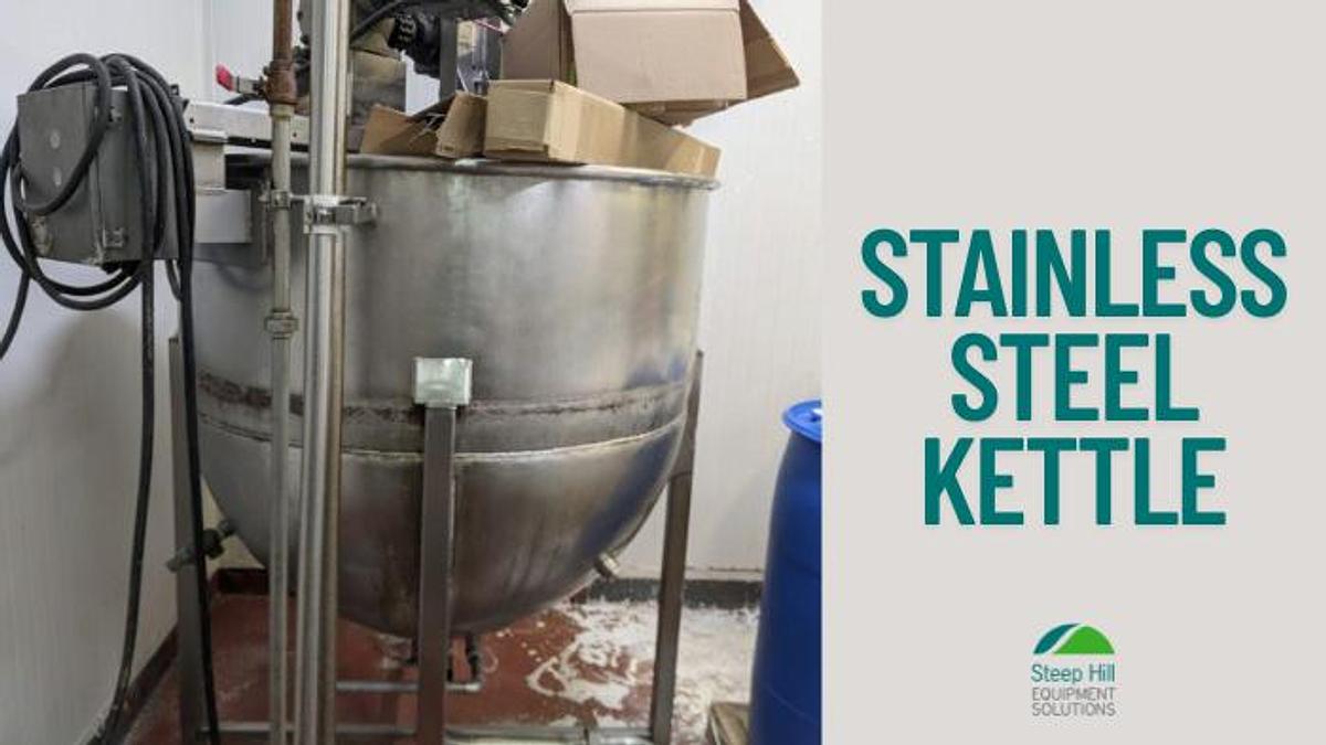 Used Ellett SS Kettle With Agitation