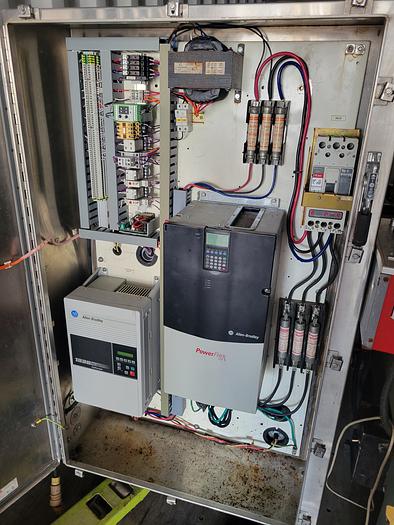 Used Cozzini Versamill Emulsifier & Screw Loader Pump