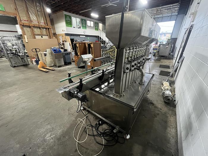 Used 8-Head Bottle Filler
