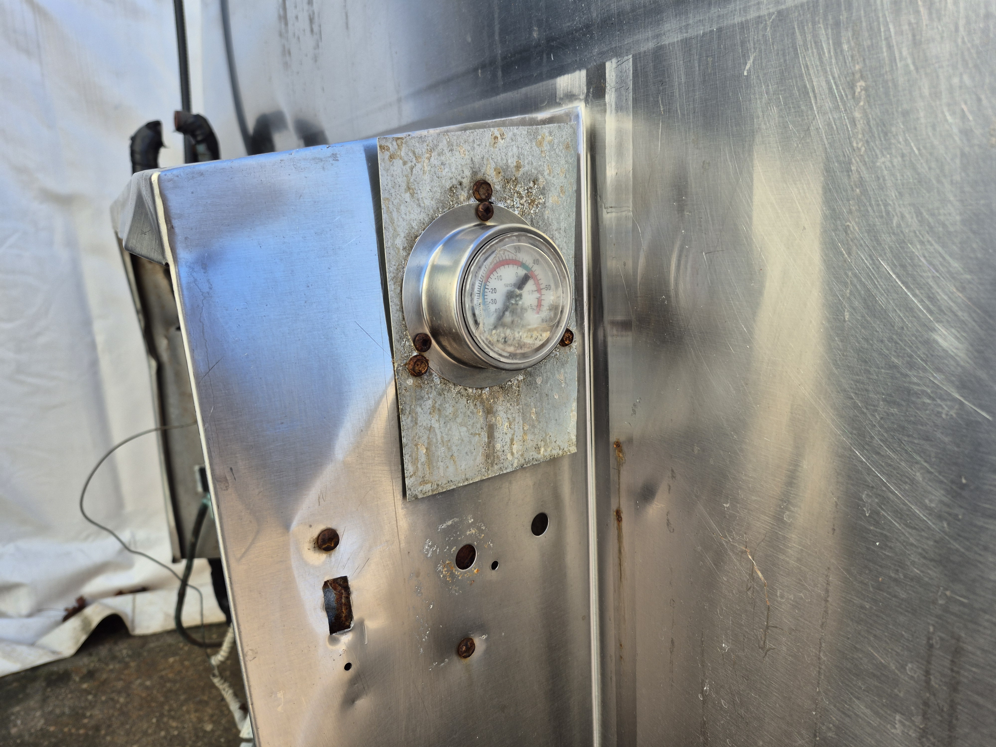 Used Paul Mueller Horizontal 2000 Gallon Tank