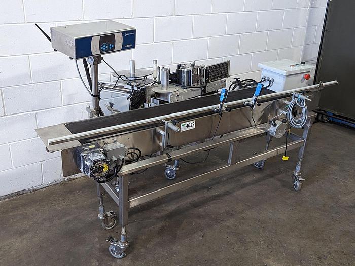 Used Domino M Series Box Labeller