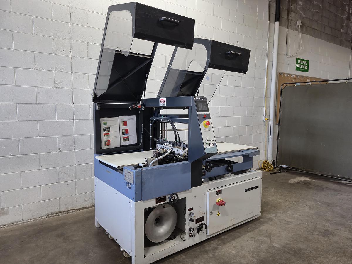 Used Conflex Fusion Automatic Side Seal Shrink Wrapper