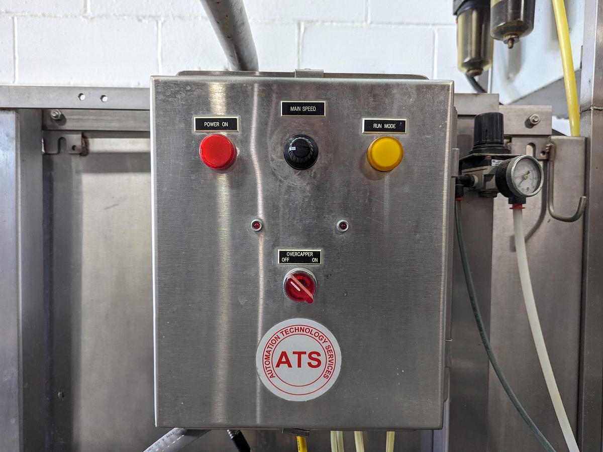 Used Modern Packaging 2 Lane Cup Filler