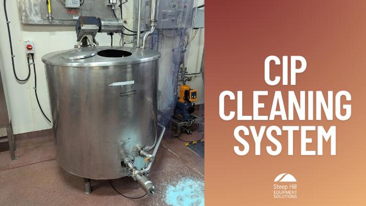 Used CIP Cleaning System